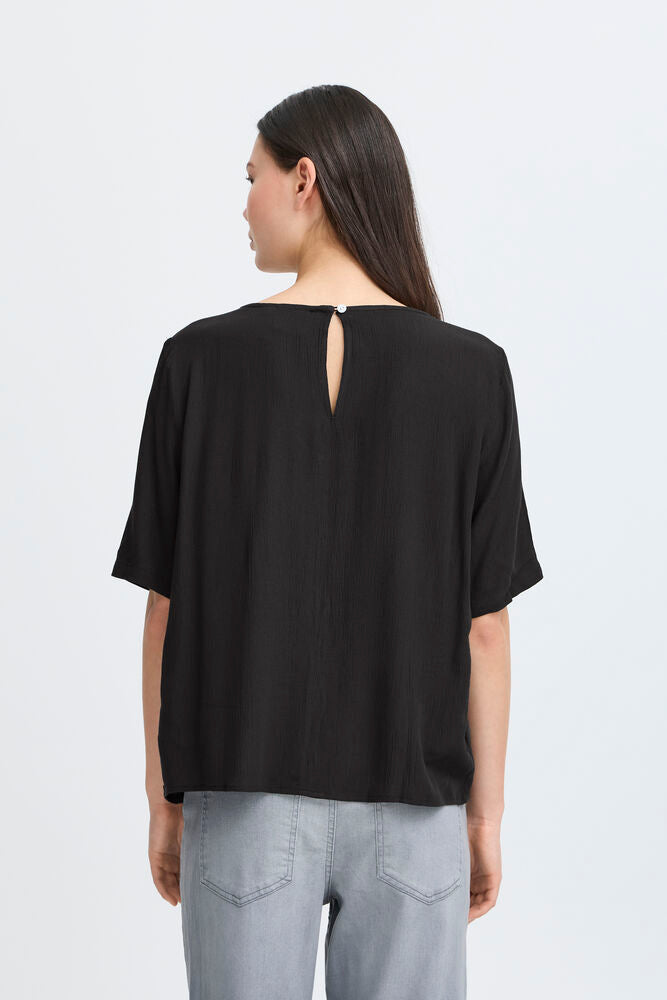 Blusa leggera nera