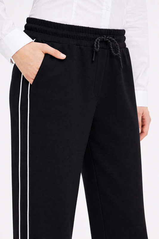 Pantalone tuta nero
