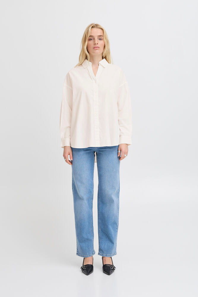 Camicia bianca oversize