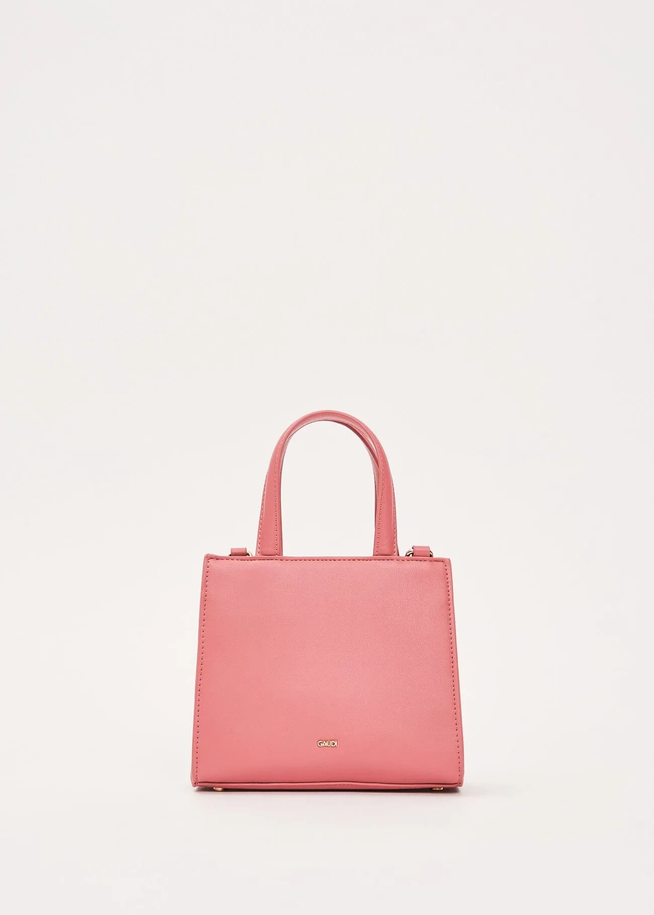 Shopping bag rosa in similpelle