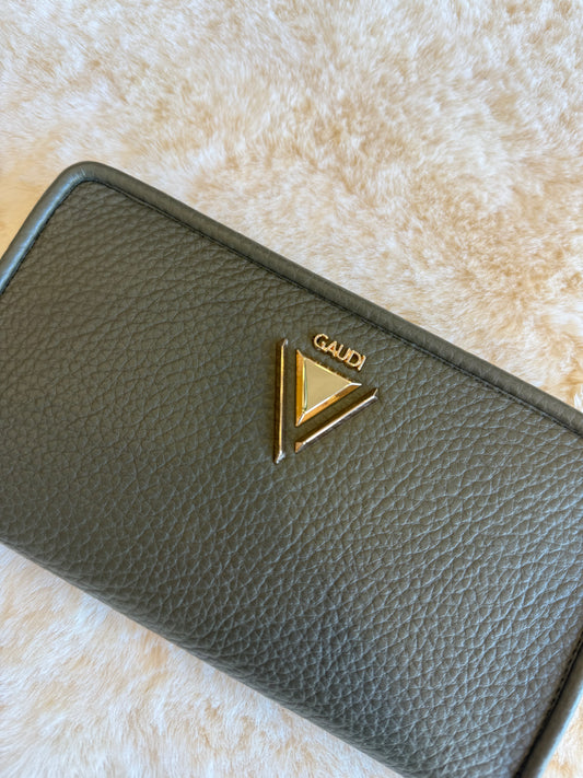 Portafoglio zip around verdone