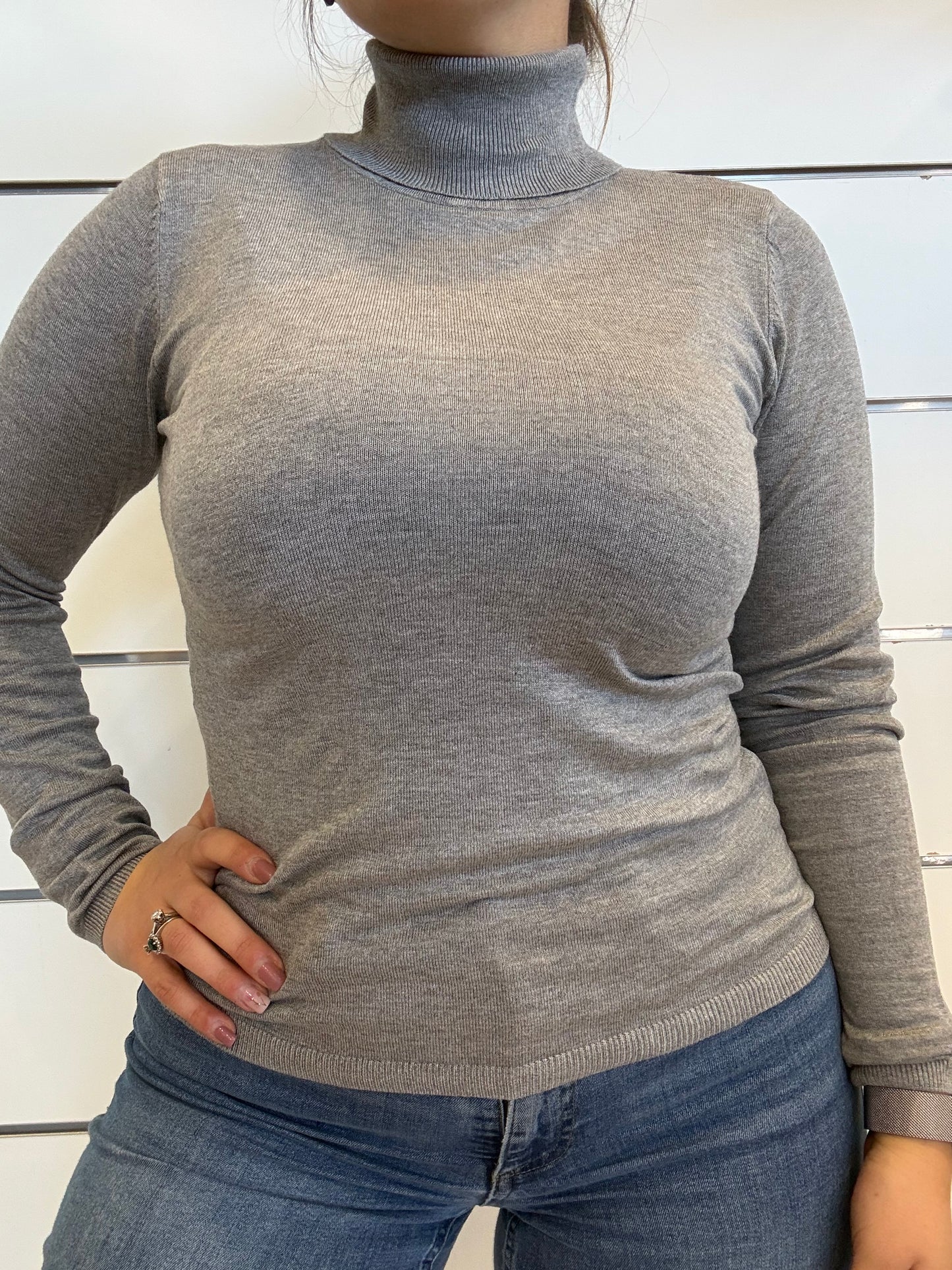 Dolcevita grigio chiaro