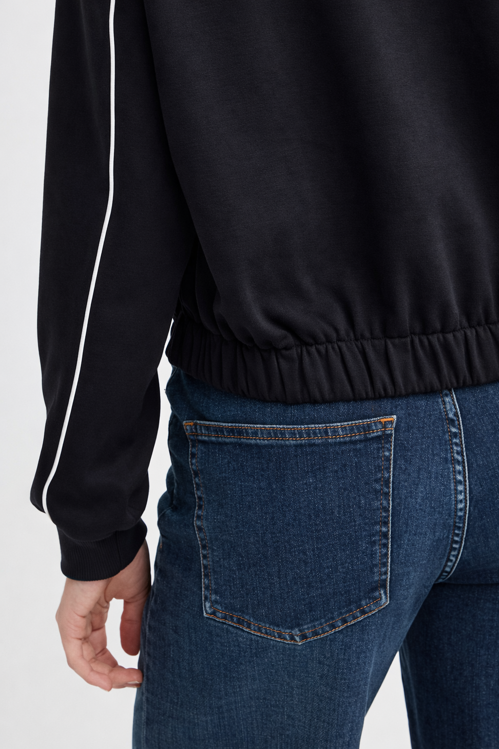 Pantalone tuta nero