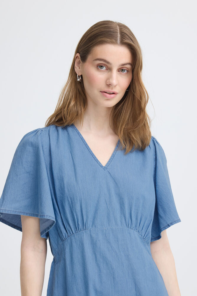 Abito jeans midi