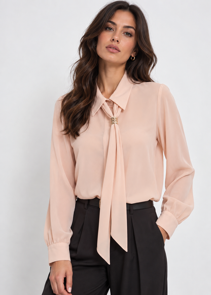 Camicia da donna con foulard