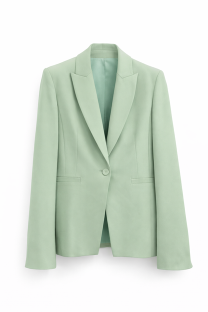 Giacca menta elegante