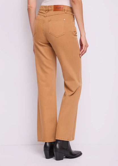 Pantaloni straight da donna con bottoni