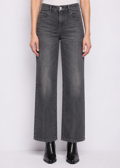 Pantalone a gamba dritta grigi
