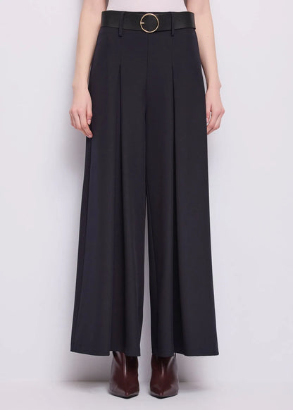 Pantaloni a palazzo da donna con cintura
