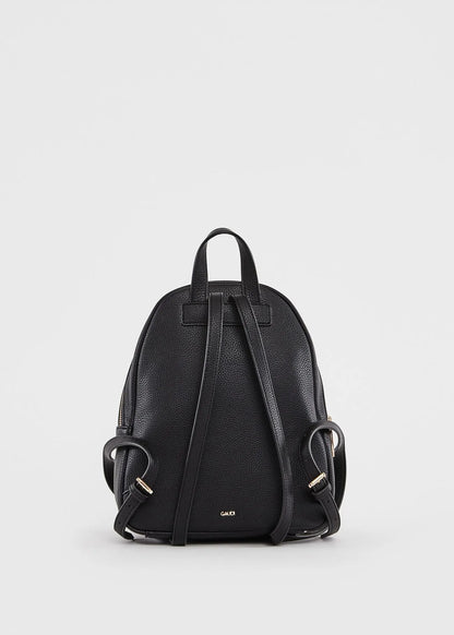 Zaino nero in similpelle