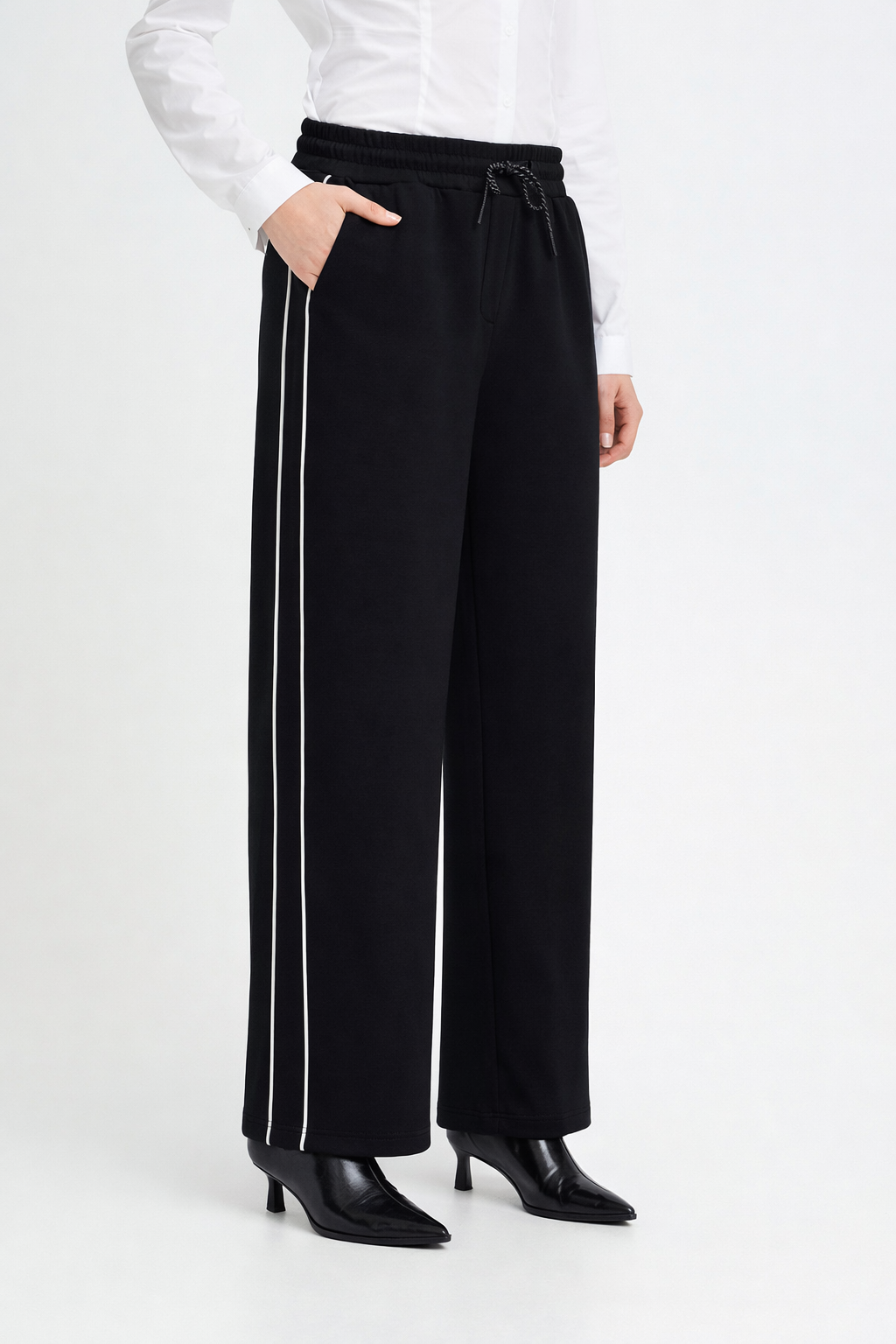 Pantalone tuta nero