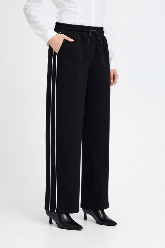 Pantalone tuta nero