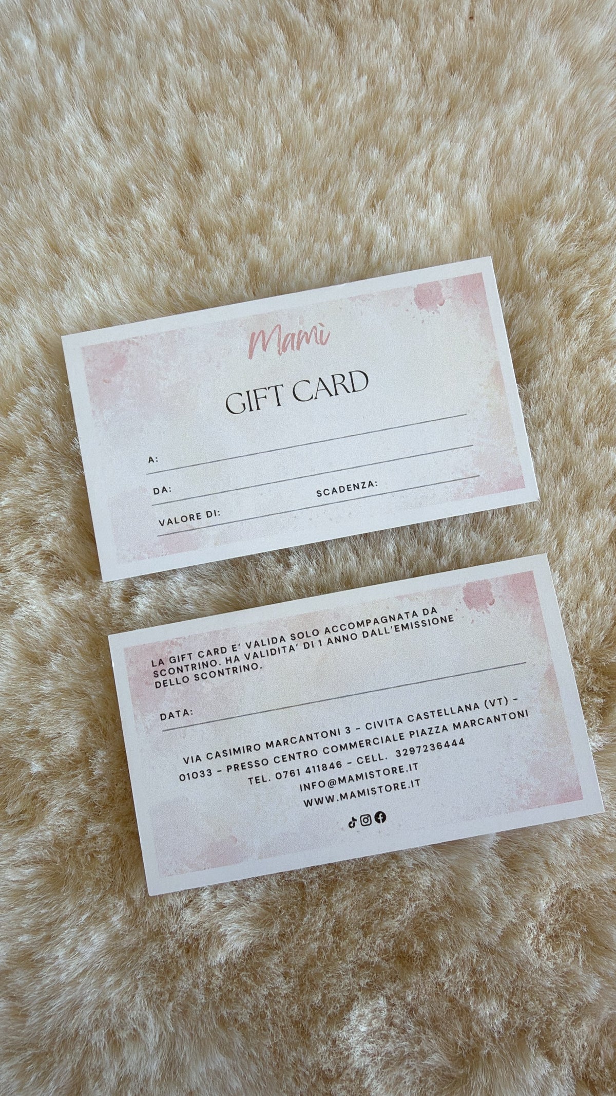 Buono regalo Mamì