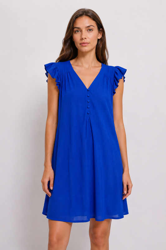 Abito leggero blu elettrico