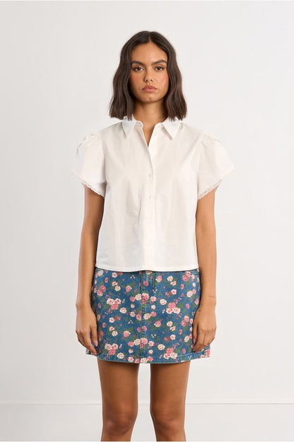 Camicia a maniche corte