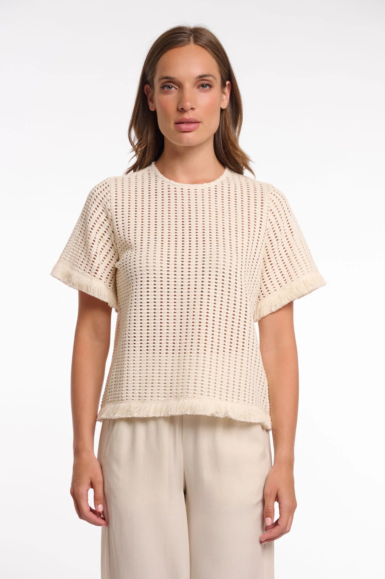 T-shirt in maglia traspirante