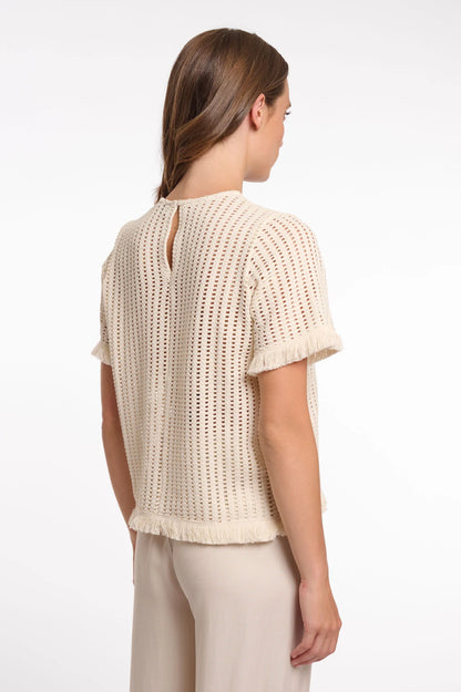 T-shirt in maglia traspirante