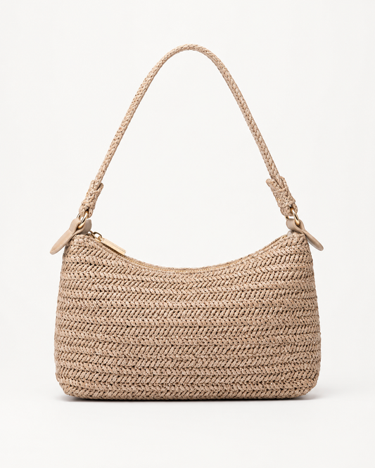 Borsa in rafia a spalla