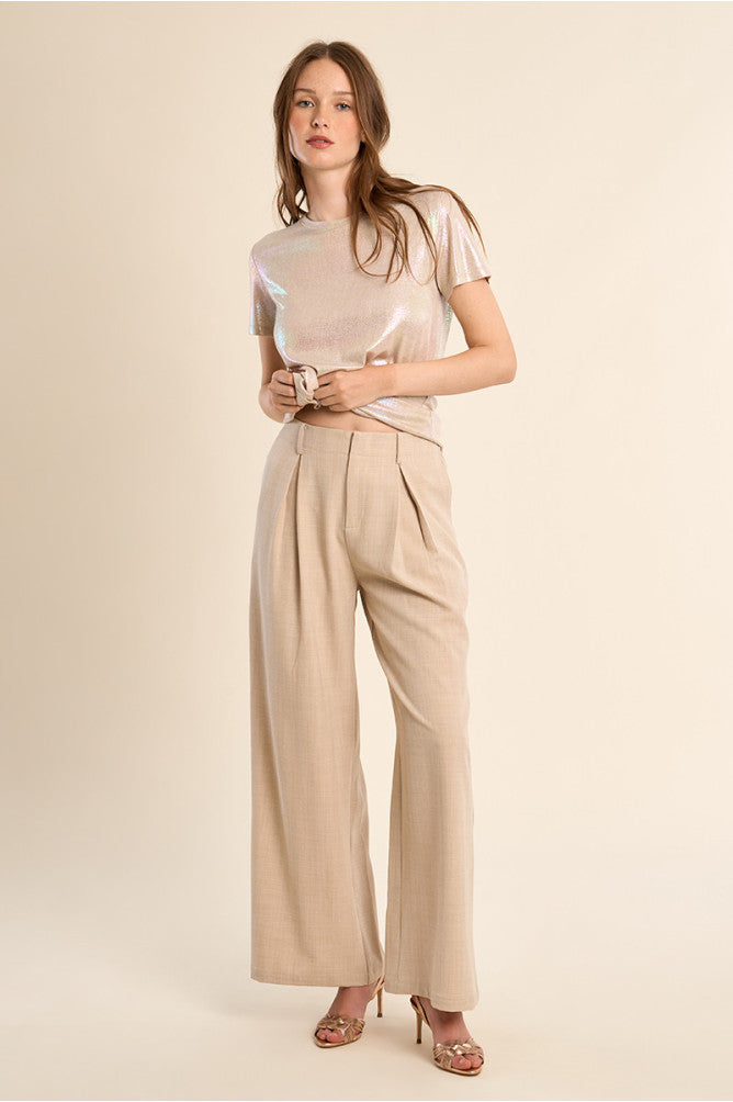 Pantalone a gamba larga