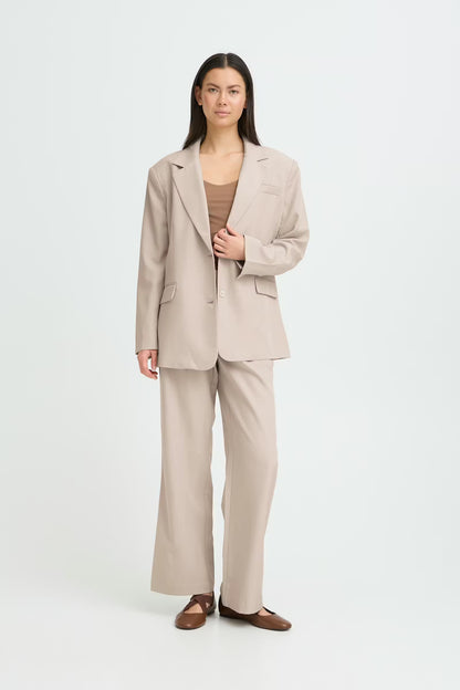 Blazer oversize con revers
