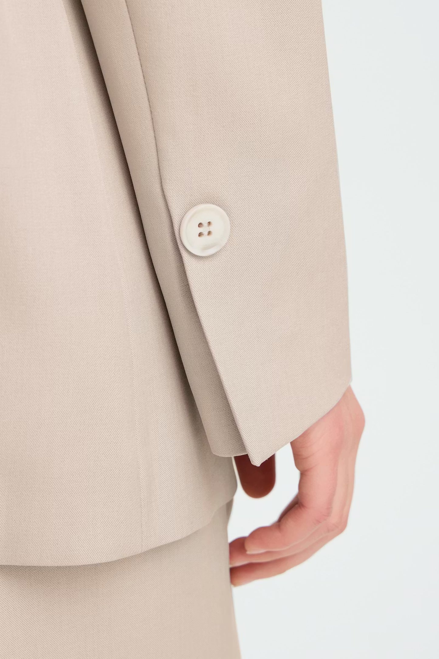 Blazer oversize con revers