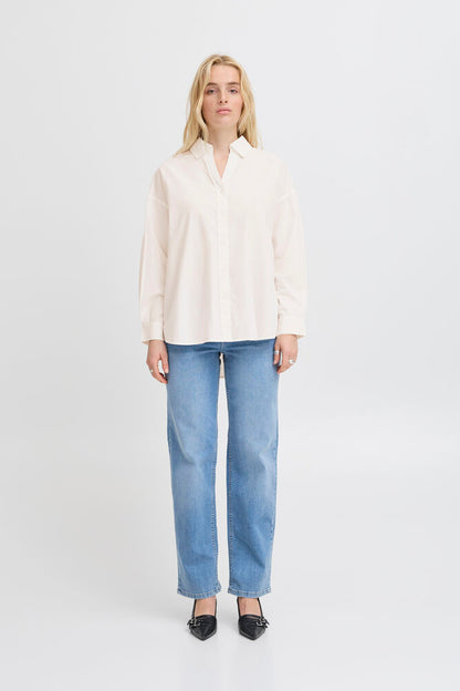 Camicia bianca oversize