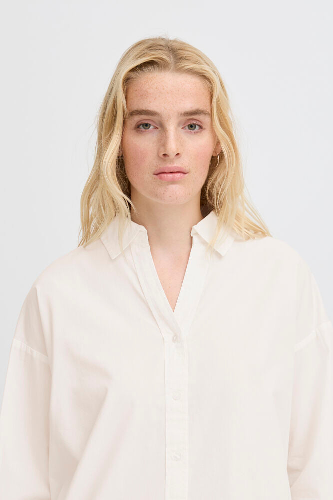 Camicia bianca oversize