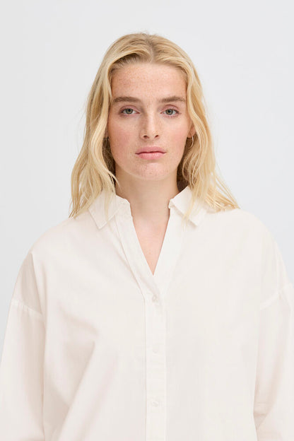 Camicia bianca oversize