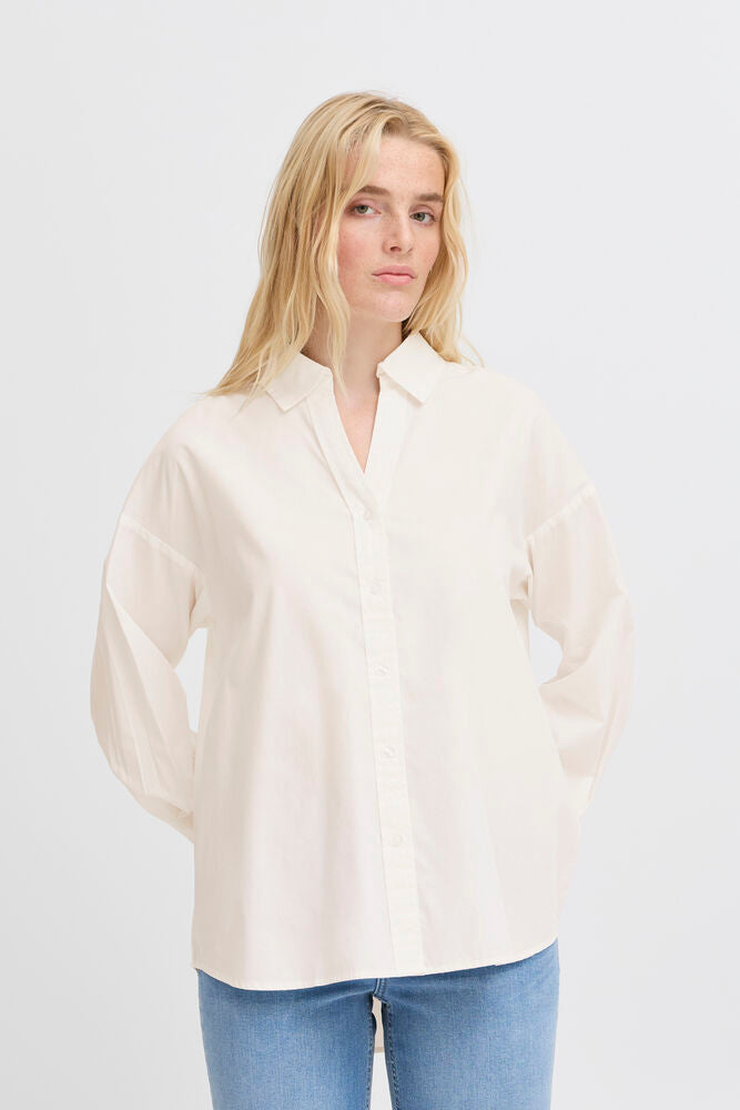 Camicia bianca oversize