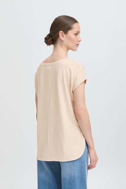 T-shirt scollo a "V"