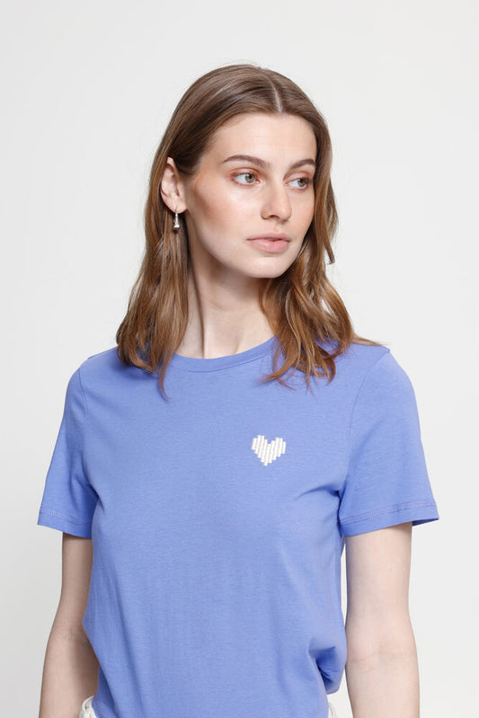 T-shirt con cuore