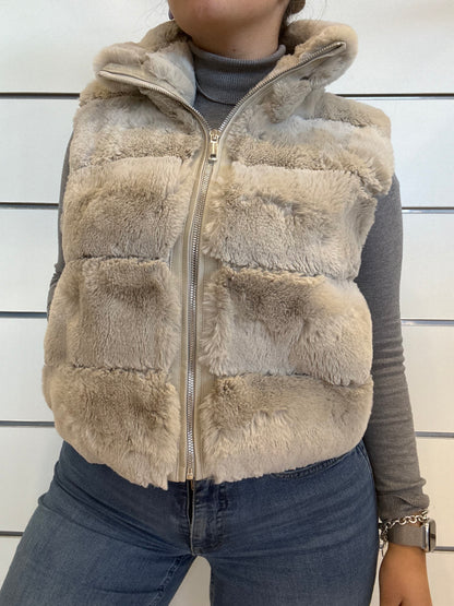 Gilet in ecopelliccia