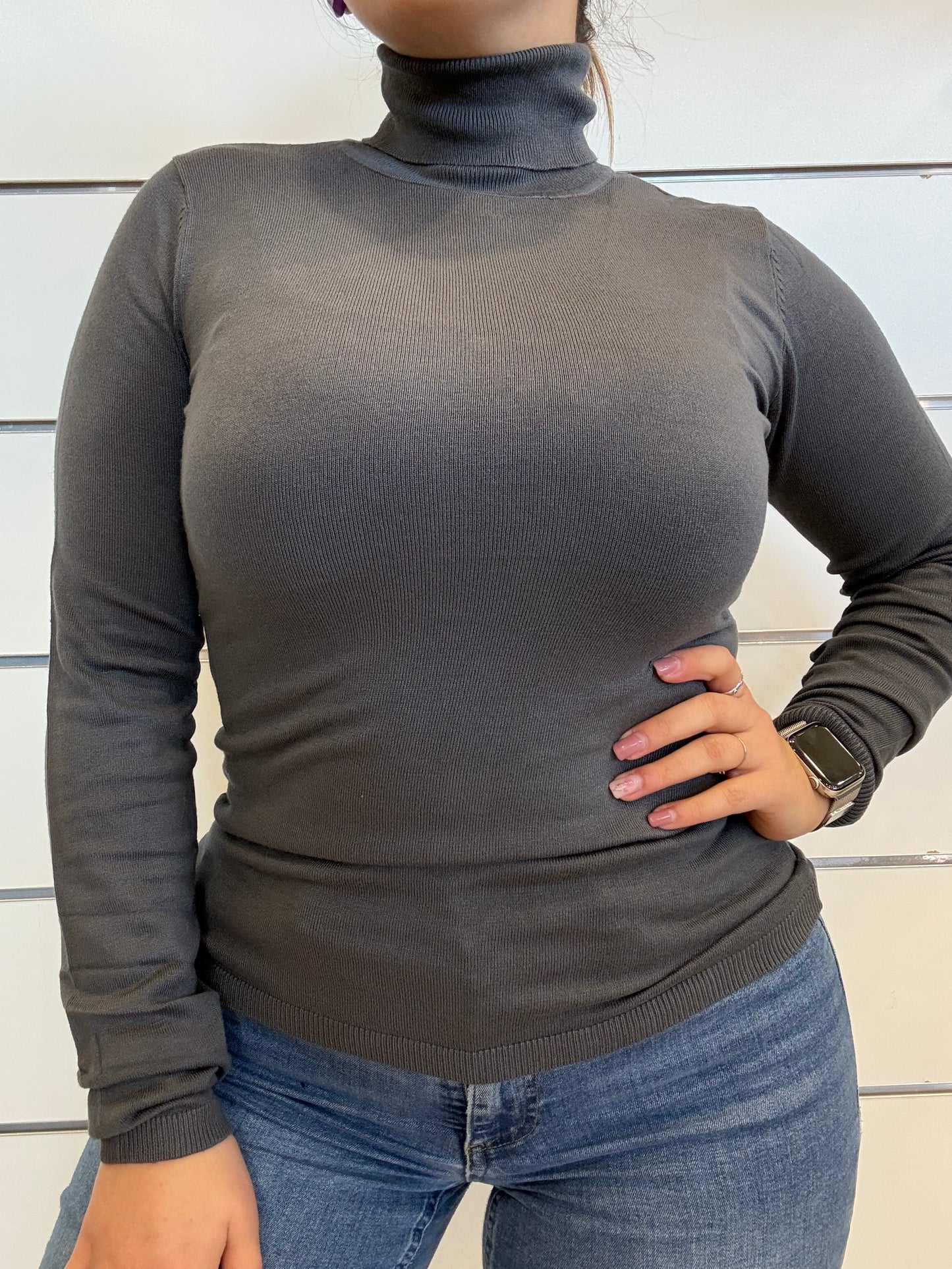 Dolcevita grigio scuro