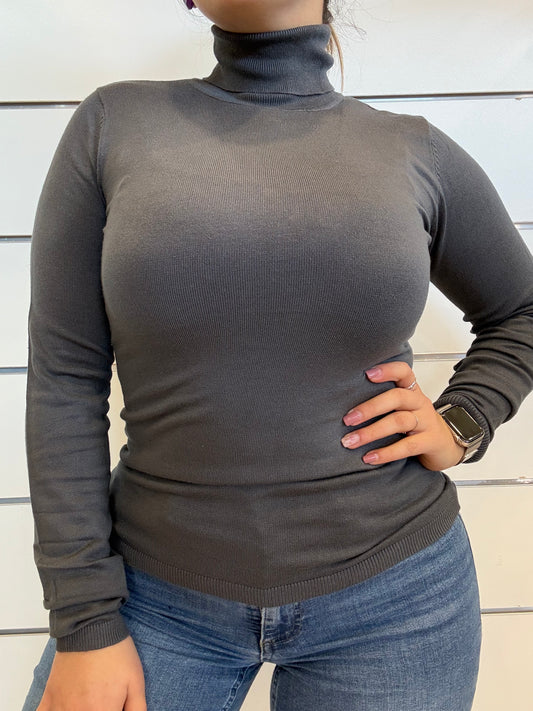 Dolcevita grigio scuro