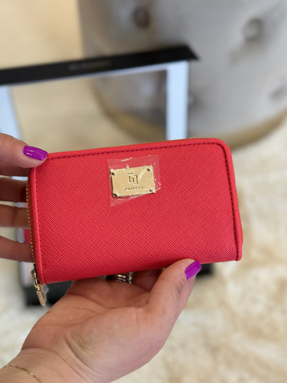 Portafoglio Gaudì in rosso, elegante e raffinato, idea regalo donna raffinata